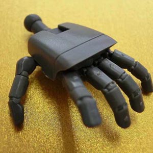 하비베이스 1/100 가동손 라운드타입 그레이(PPC-T91)