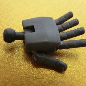 하비베이스 1/144 가동손 라운드타입 그레이(PPC-T95)