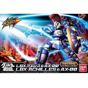골판지 전기 하이퍼 펑션 LBX 아킬레스 & AX-00(초회한정)