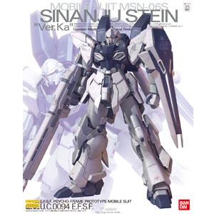 MG 1/100 MSN-06N 시난주 스타인 Ver.Ka (4573102554550)