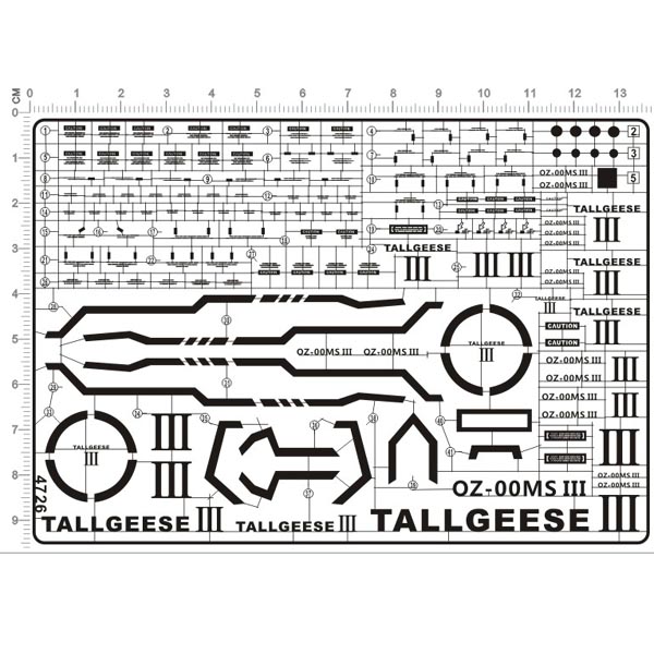 MG Tallgeese III 메탈스티커-4726