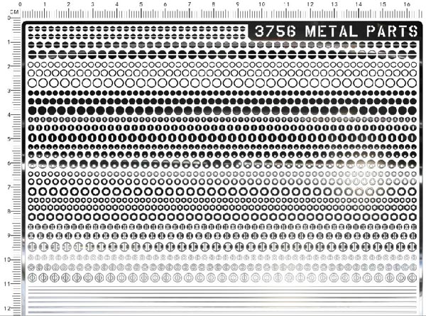 METAL PARTS 메탈 스티커-3756