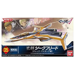 메카콜렉션 05] VF-31E 델타 지크프리드 파이터 모드-척 머스탱기