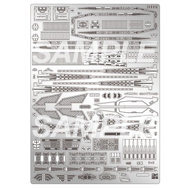 하세가와 1 / 4000 SDF-1 마크로스 요새 함 디테일업 에칭파트(4967834721616)