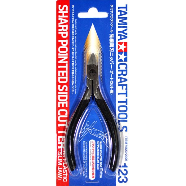 Sharp Pointed Side Cutter(slim jaw) - 74123