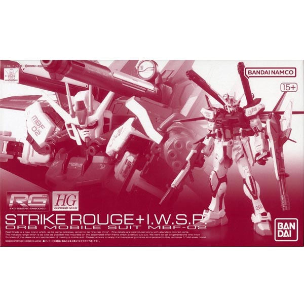 웹한정 RＧ 1/144 스트라이크 루즈 ＋ ＨＧ 1/144 Ｉ.Ｗ.Ｓ.Ｐ(4573102648891)