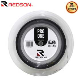 레드썬 프로 원 68 내구성 스트링 거트 0.68mm  블랙