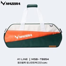 MSB-TB954 오렌지 (배드민턴 2단 토너먼트백)
