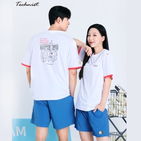TNT65129 (남여공용 티셔츠) + TNP6578 BL (공용 반바지)