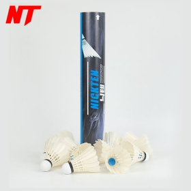 닉텐 T-500 블루 거위 깃털 (1타/12구/ 25타 1박스) 배드민턴 닉텐셔틀콕
