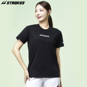 STRT-2538 (BK) 블랙 (남여공용 티셔츠)