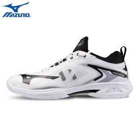 웨이브 클로 네오3 화이트 블랙 (71GA247320) 미즈노 배드민턴화