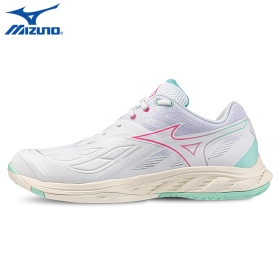 웨이브 팡2 화이트그린 (71GA231340) 미즈노 배드민턴화