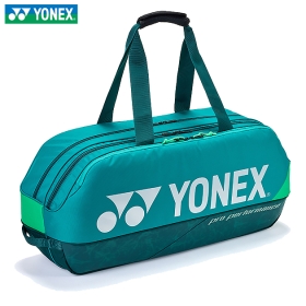 BA92431WEX 다크 그린 (배드민턴/테니스겸용 2단 토너먼트백)