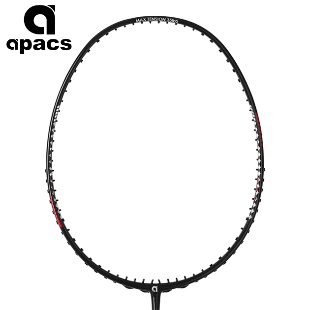 APACS 파워스턴 330 블랙 4U,5U 아펙스 배드민턴라켓