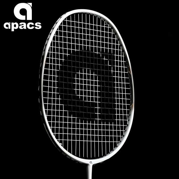 APACS 나노퓨전스피드 725 화이트 아펙스 배드민턴라켓