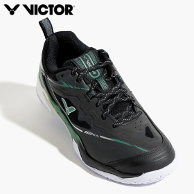 ALL-AROUND_A830NitroLite(U-SHAPE) - CG_Black/ElectricGreen 와이드 빅터 남성용 배드민턴화