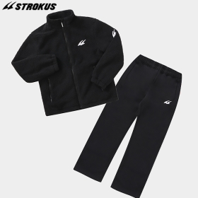 STRFL-2501BK + STRTP-2502BK 블랙 스트로커스 트레이닝복