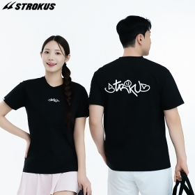 STRT-2658 BK (남여 공용 오버핏 티셔츠)