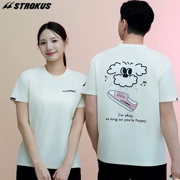 STRT-2659 IV (남여 공용 오버핏 티셔츠)