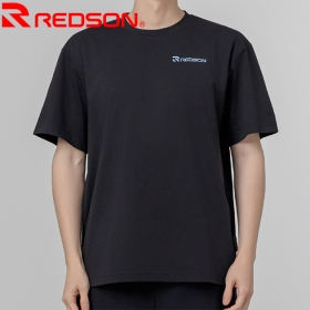 RS2T2601 BK 블랙 레드썬 공용 티셔츠