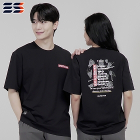 ST-2626 BK (남여 공용티셔츠)