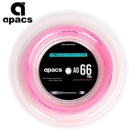 APACS 스트링 AG66 핑크 PRO 0.66mm//200M 롤 스트링 거트