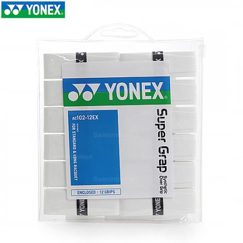 AC102EX (12) 화이트 (오버그립/12회분)