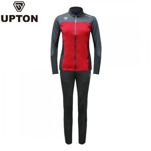 모션니트트레이닝복 레드 우먼즈 (여성트레이닝복)