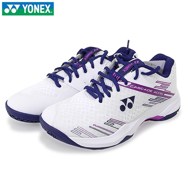 SHB-CA1WEX WH/PU (캐스케이드 엑셀 와이드/남여공용배드민턴화) SHB-CA1WEX WH/PU (캐스케이드 엑셀 와이드/남여공용배드민턴화)