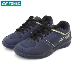 SHB-SF1WEX 네이비/골드 (스트라이더 플로우 와이드/남여공용배드민턴화)