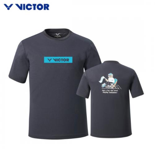 V243RT-5355U 블랙 선그라스 곰 티셔츠 (남여공용 티셔츠)