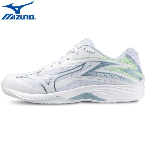 썬더 블레이드Z 화이트/민트 (V1GC237035/남여공용배드민턴화) 2.5E 하프 와이드형