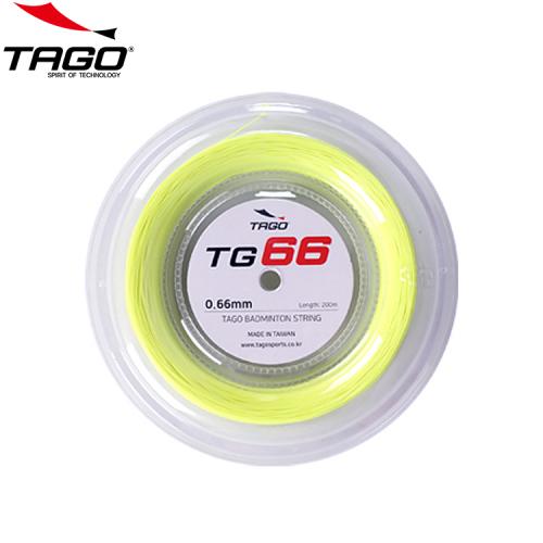 타고 TG-66 라임 (0.66mm//200M 롤 스트링 거트