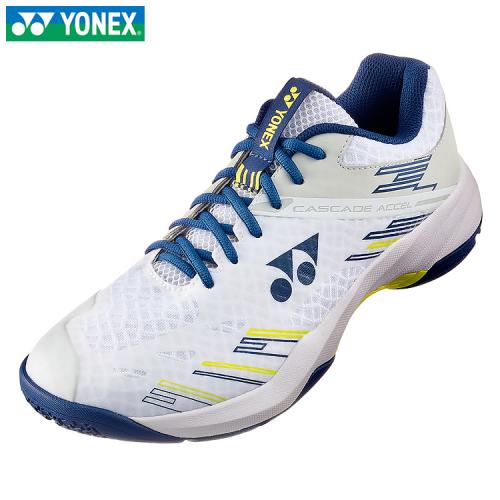 SHB-CA1EX W/N (2025)  (캐스케이드 화이트/네이비 슬림형 /남여공용 배드민턴화)
