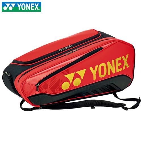BA02526EX 레드/블랙 (배드민턴/테니스겸용 2단 라켓 가방)