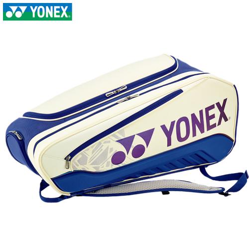 BA02526EX 화이트/딥블루 (배드민턴/테니스겸용 2단 라켓 가방)