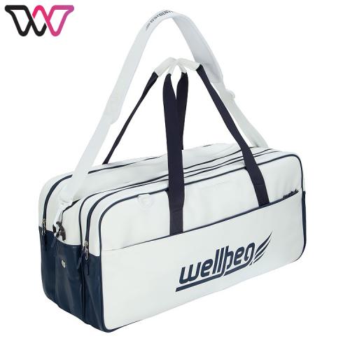 웰벡 3단가방 화이트 네이비 (화이트/네이비)