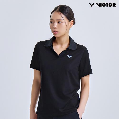 25ATS005F 여성용 카라 티셔츠