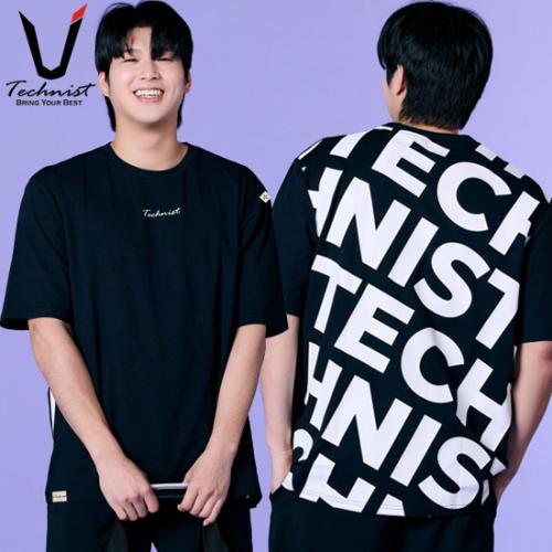 TNT6560 (남여공용티셔츠) Black