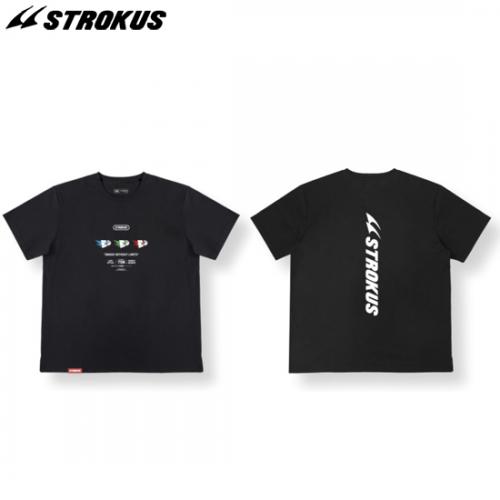 STRT-2536(BK) 블랙 (남여공용 티셔츠)