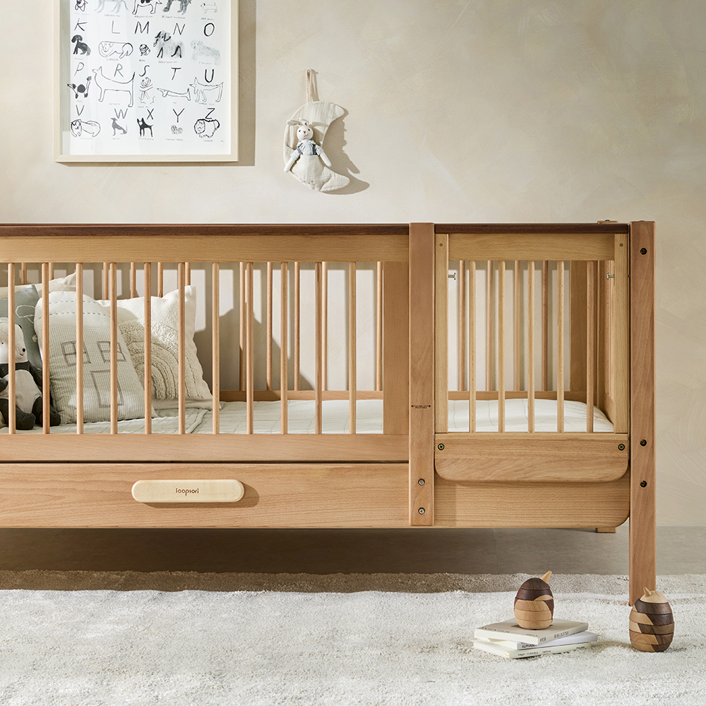 스토리 침대 풀세트(매트리스+범퍼 포함)