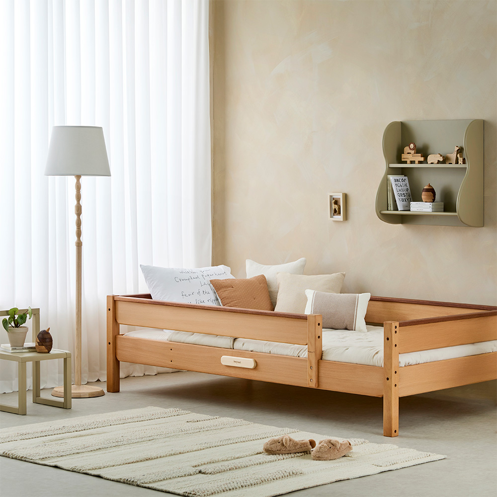 우드베어키즈 단층침대 가드형