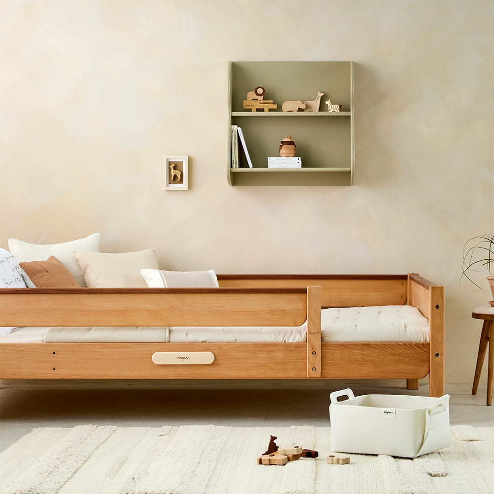 우드베어키즈 단층침대 가드형