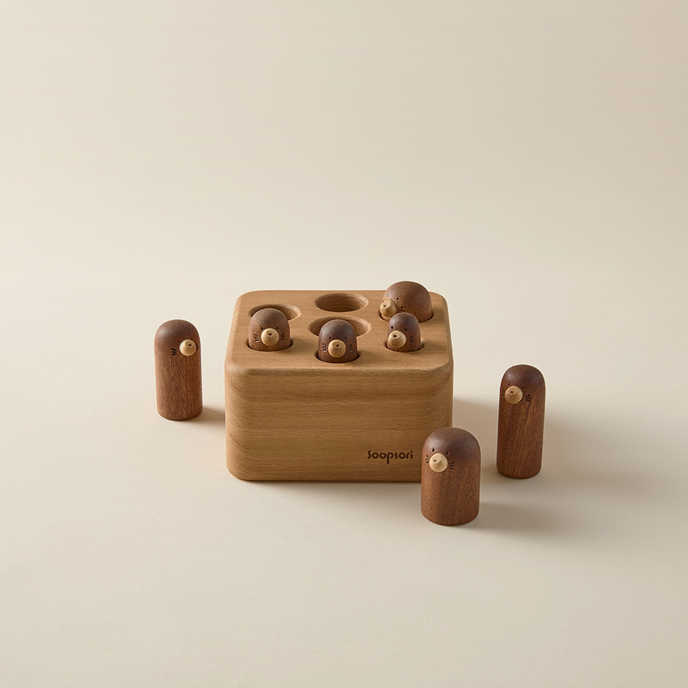 두더지 가족찾기