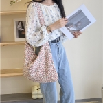 패턴 에코백 / 캔버스백/ 천숄더백/ 직장인 / 캐쥬얼 / 손가방 / 친환경가방