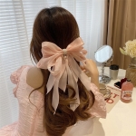 발레코어리본핀빅펄 / 리본헤어핀 / 왕리본핀 / 빅펄리본핀