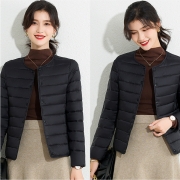 여성 경량 370g 이너 패딩 자켓 초경량 겨울 숏패딩 데일리 아우터 슬림핏 점퍼