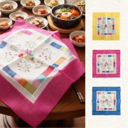 조각보 밥상덮개 밥상보 전통 테이블 커버 한국 전통 패턴 상커버