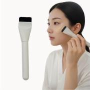 스파츌라 브러쉬 2in1 파운데이션 브러쉬 밀착 메이크업 도구
